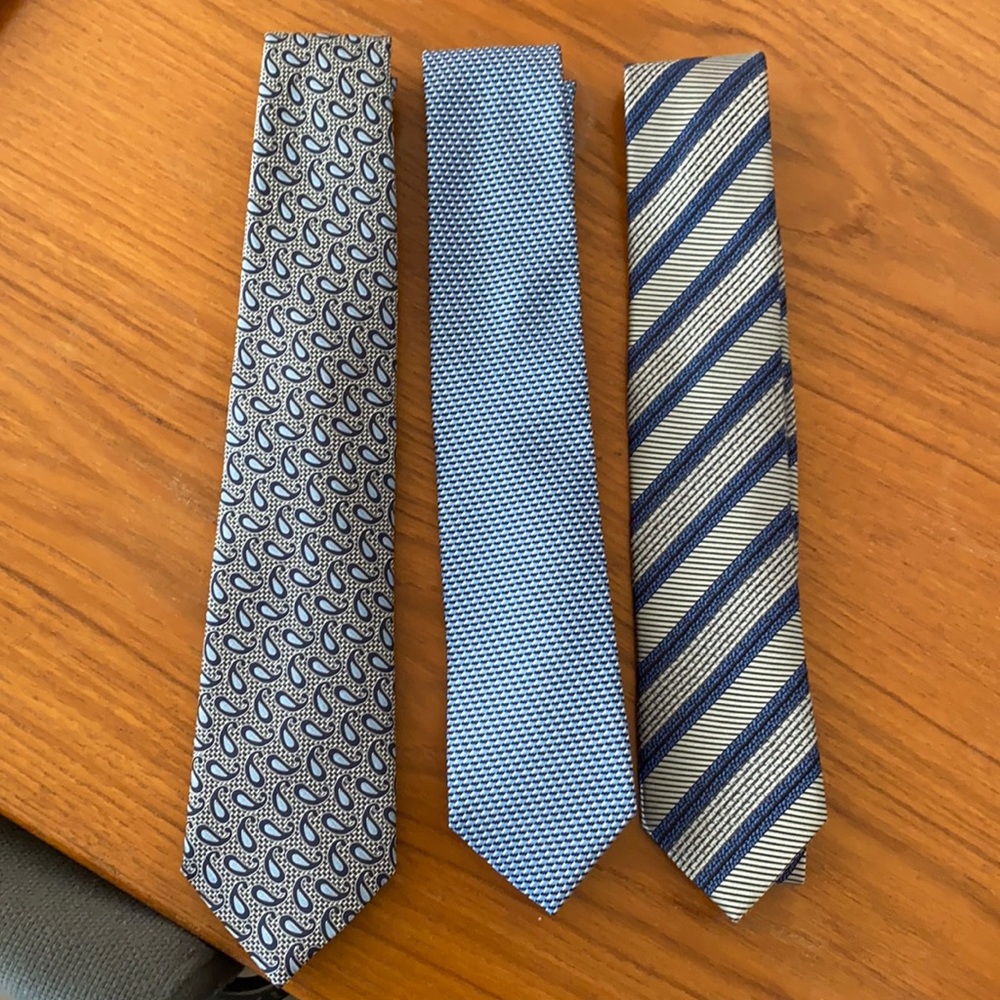 Ermenegildo Zegna dress shirt ties (Bundle)
